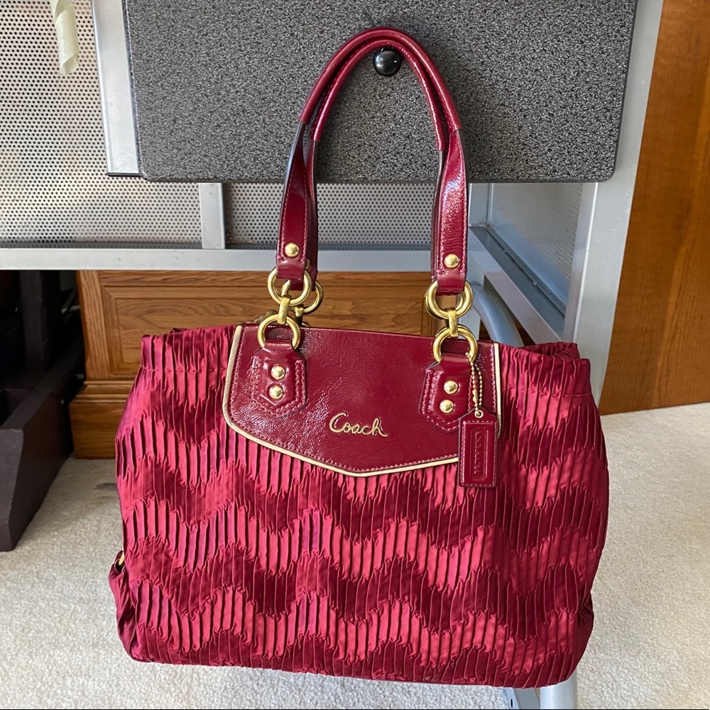 Red Coach Purse